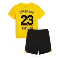 Camiseta Borussia Dortmund Emre Can #23 Primera Equipación Replica 2023-24 para niños mangas cortas (+ Pantalones cortos)